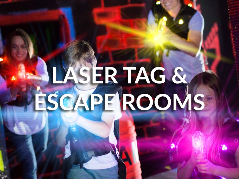 laser tag escape room booking system