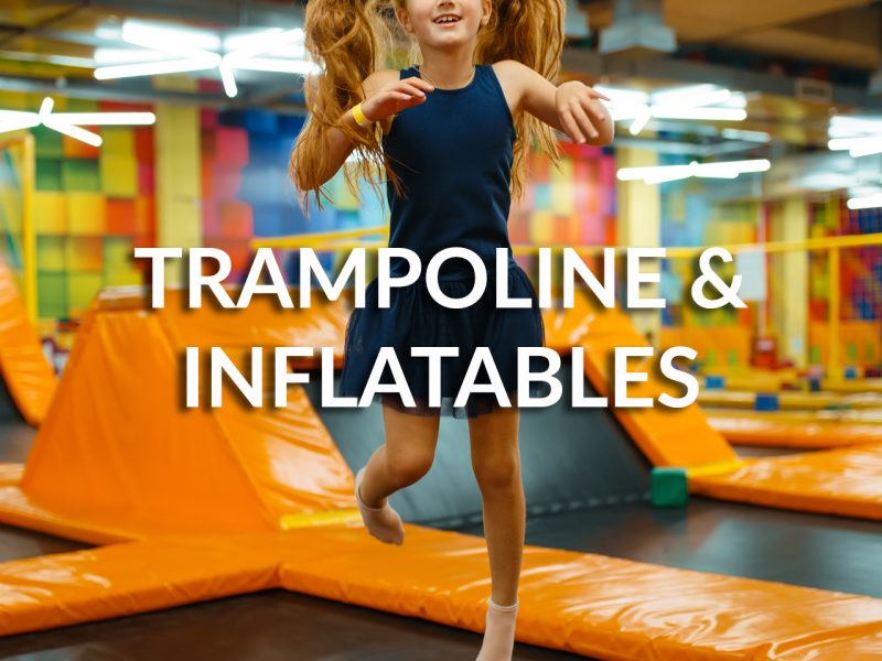 trampoline & inflatable booking system